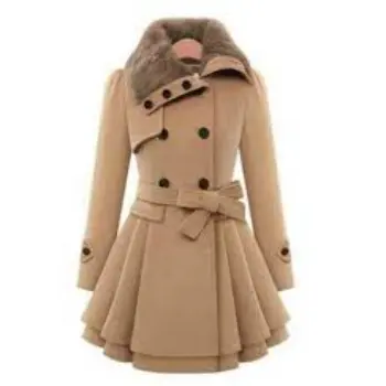 Casual Wear Ladies Long Coat For Winter Season 